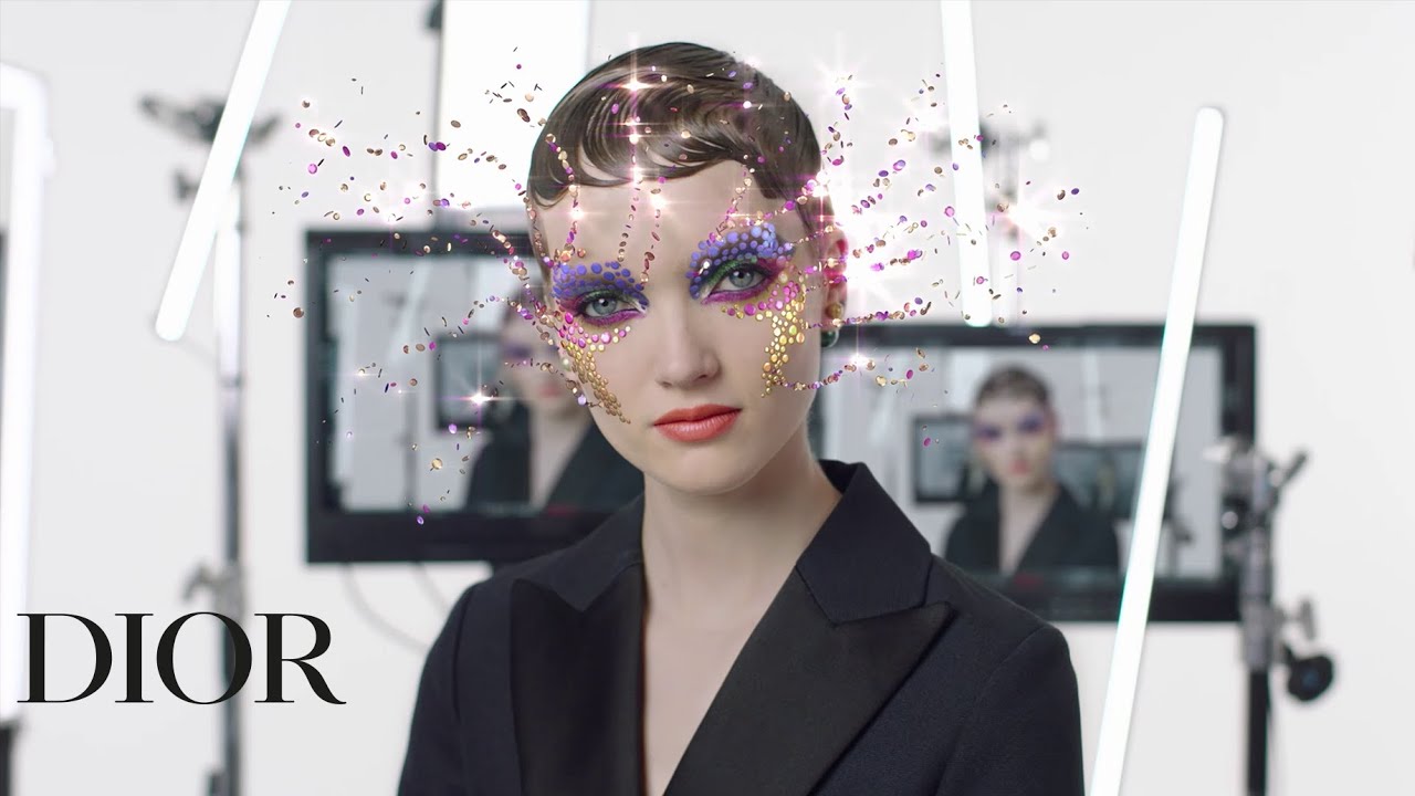 Digital Dior Makeup Works with MNSTR to Explore the Future of Beauty with  an Instagram AR Filter Introducing the Dior Makeup Holiday 2020 Look   adobo Magazine Online